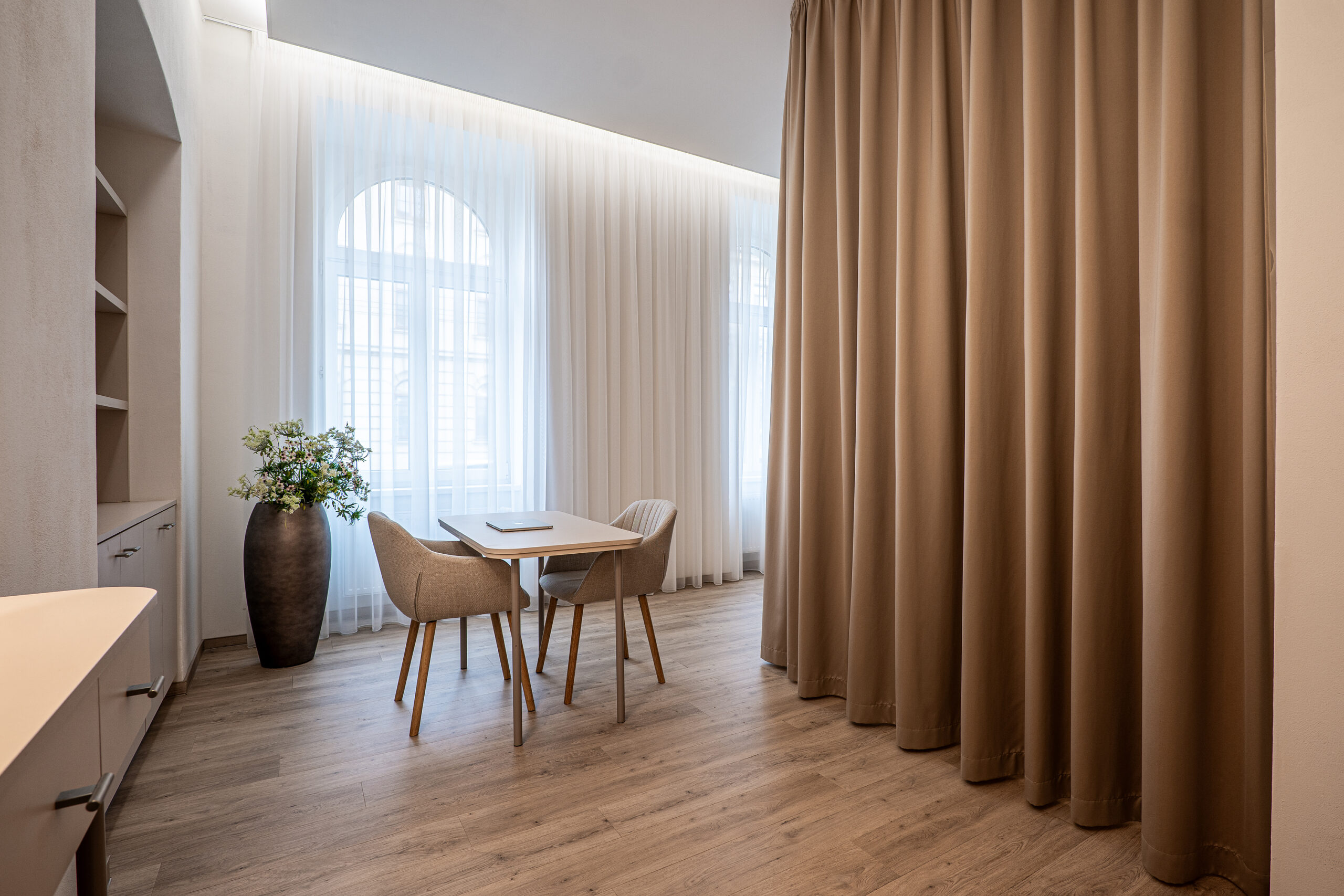 Interiér OnFace Studio v Olomouci